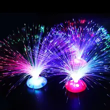 1 шт. многоцветный светодиодный волоконно-оптический светильник, праздничное свадебное украшение для дома, Интеллектуальная Детская игрушка для развития мозга, подарок для детей
