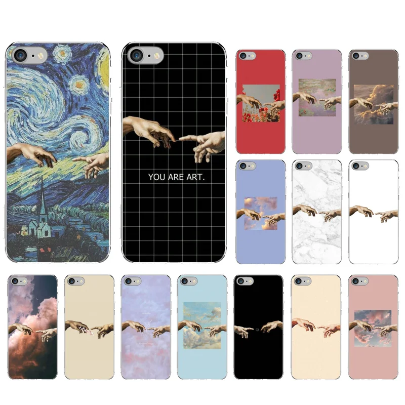 

Babaite The Creation of Adam Renaissance paintin Phone Case for iPhone 8 7 6 6S Plus X XS MAX 5 5S SE XR 11 pro max