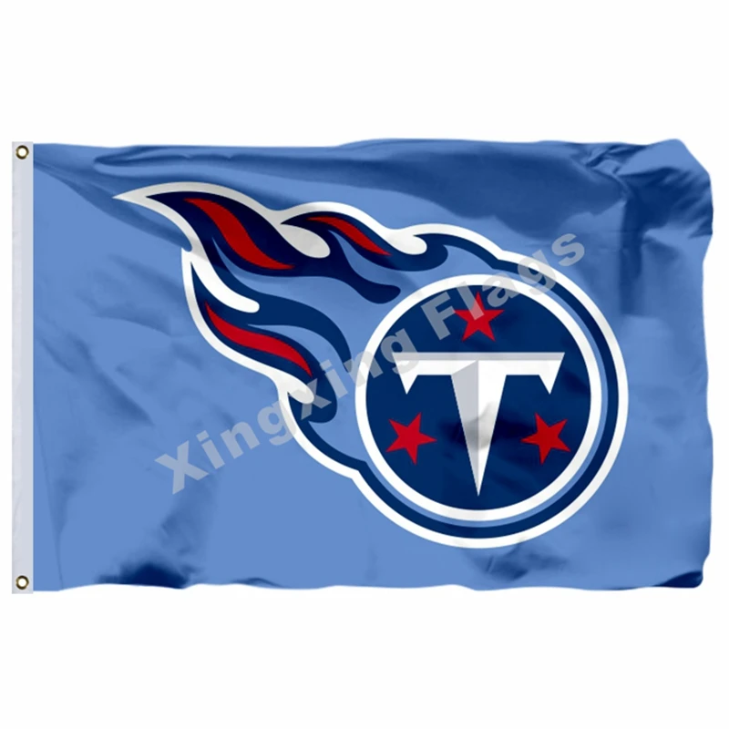 B1 Tennessee Titans с модифицированным американским флагом 3ft X 5ft полиэстер баннер Летающий Размер № 4 90X150 см пользовательский флаг - Цвет: B1