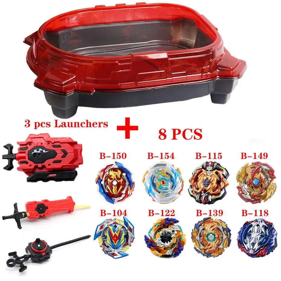 Набор топов пусковые устройства Beyblade игрушки B-154 B-153 лопасть волчок Bey Blade лезвия игрушки Bay Blade Bables