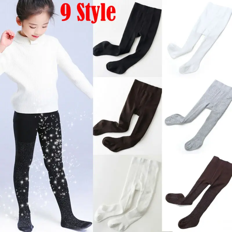 Модные чулки для малышей колготки девочек танцевальные хлопковые носки