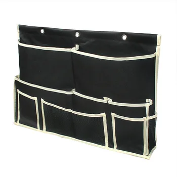 

Hanging Storage Bag Multi-grid Oxford Cloth Large Capacity Bedside Storage Organizer @LS
