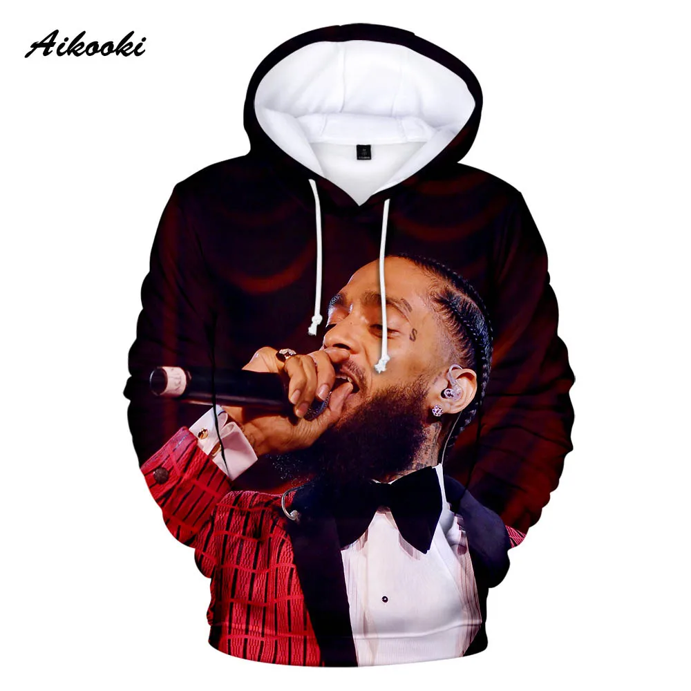 Aikooki Nipsey Hussle толстовки для мужчин и женщин толстовка модная толстовка для мальчиков и девочек с капюшоном со звездами Nipsey Hussle polluverers 3D