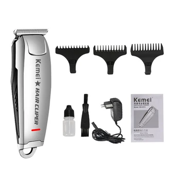

Kemei KM-2812 Rechargeable Electric Hair Clipper Retro Oil Head Haircut Carving Knife Hair Trimmer for Home Hair Salon EU Plug
