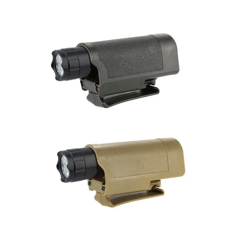 

Tactical Flashlight Pouch Torch Holder Quick Release Belt Clip Camping Holster