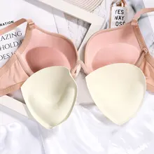 1 пара, спонж, купальник, подкладка, вкладыши, усилитель груди, бюстгальтер, пуш-ап, грудь, бикини, подкладка, съемные подушечки для бюстгальтера для женщин