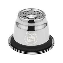 Многоразового кофе капсула Pod фильтр капельница трамбовочная нержавеющая сталь Совместимость с Nespresso кофемашина