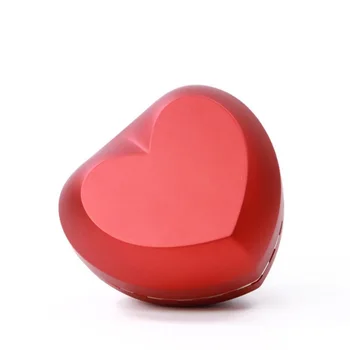 

Valentine's Day Led Light Box Jewelry Package Gift Decoration Box Creative Heart-Shaped Necklace Box Luminous Pendant For Party