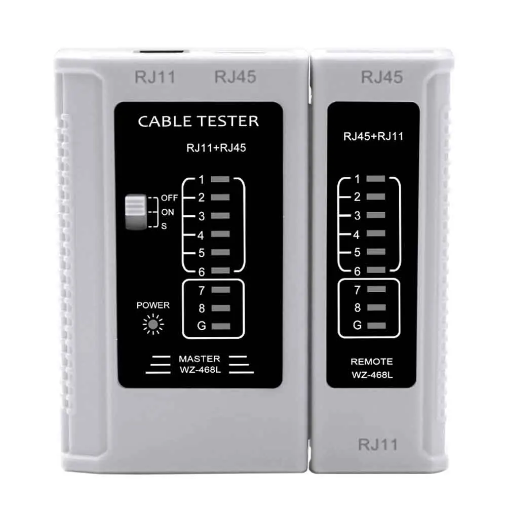 Ремонтный инструмент с питанием от аккумулятора обнаружение цепей RJ45 RJ11 широкое
