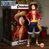 27cm Anime One Piece Figurine Ros Luffy PVC Statue Action Figure Monkey D Luffy Classic Smiley Model Toy For Kids Christmas Gift 2