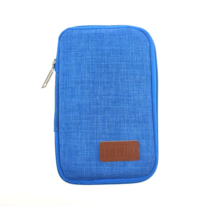 Soft Storage Organizer Bag Protection Carrying Game Case HDD Earphone MP3 MP4 Music Player Cable Phone Bank Card Zipper Pouch