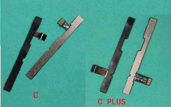 10pcs/lot Power Volume Side Button Flex Cable For Motorola MOTO C Plus Replacement Parts | Мобильные телефоны и