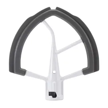 

4.5/5/6 Quart Flex Edge Beater for KitchenAi.d Tilt-Head Stand Mixer，All-Metal Die Cast Beater Blade with Both-Sides Flexible Si