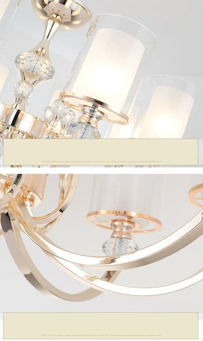 Candiles Modernos светильники Industrieel дизайн Nordic Crystal Light Lampen современная лампа де Techo Colgante Moderna подвесной светильник