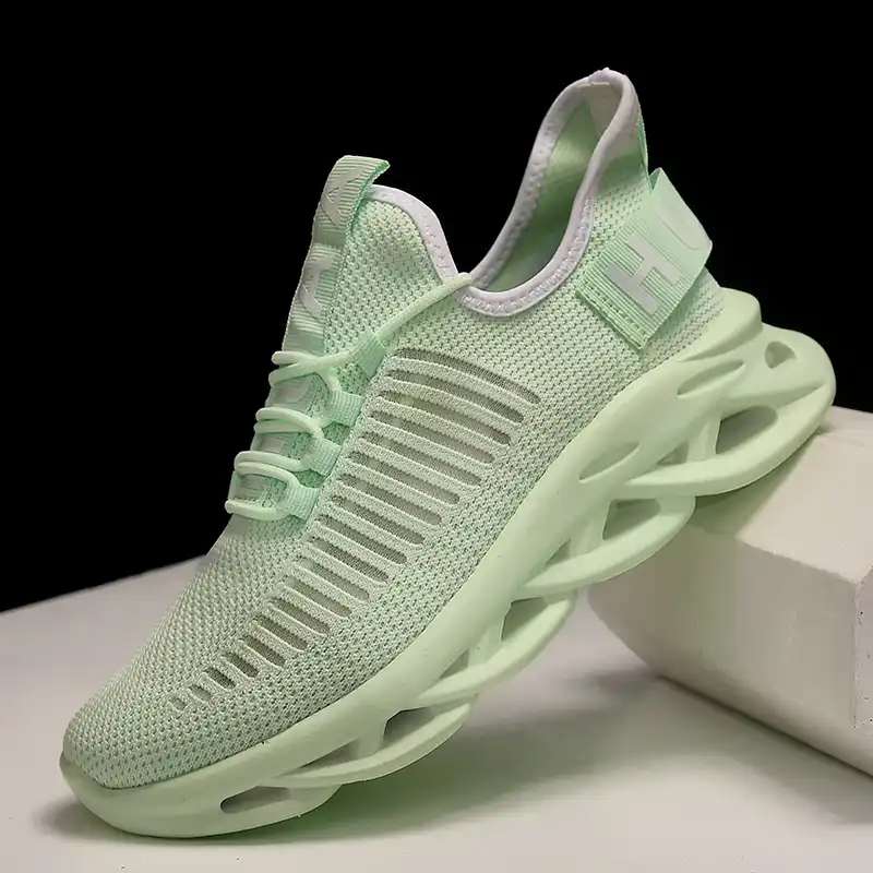 light green shoes mens