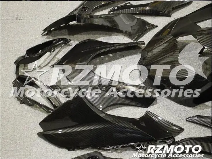 Мотоциклетный обтекатель abs комплект для SUZUKI GSXR1000- углеродное волокно узор переводная вода печать Магазин № 0112