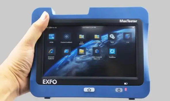 EXFO MaxTester MAX-715B SM1 OTDR 1310/1550nm волны 30/28dB многоязычные Max-715b-M1