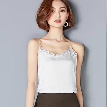 

I575082 High Quality One Color New Arrival 2019 Fashion OL Summer Chiffon Shirt
