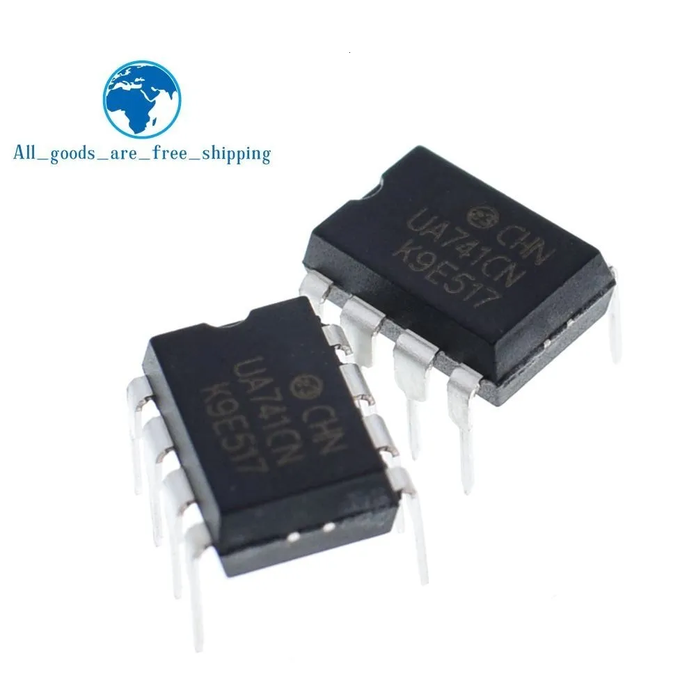 10 шт. UA741CN UA741 LM741 op amp Тип компенсации DIP-8