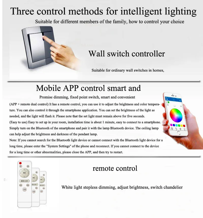 Lâmpada de Teto Moderna para Quarto Sala de Estar Direto da Fábrica Controle Remoto Aplicativo Inteligente Flor Branca Acrílico Hotel Café Vendas Led 9 Lâmpada de teto led moderna para quarto,