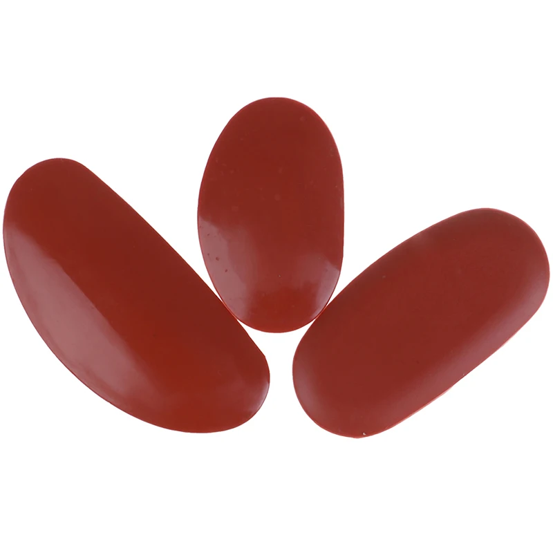 3Pc Hand-made Sculpture Ceramic DIY Clay Artist Auxiliary Special Tools Red Pottery Clay Artist Silicone Rubber polymer clay tools pottery sculpting tools clay sculpting tools pottery tools clay craft tool