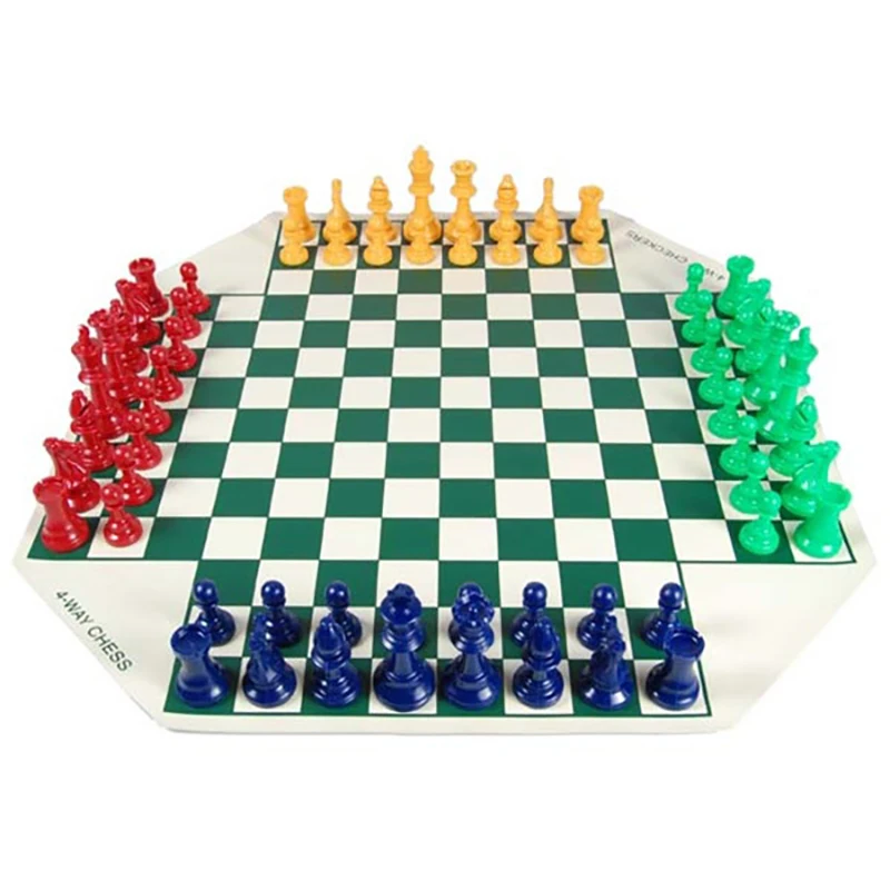 Four-Person Chess Creative Four-People Chess Game Family Travel and Leisure Toys Modern Home Living Room Decorations Nice Gift plants for the people a modern guide to plant medicine