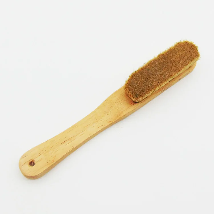 

eco friendly pure natural boars hair climb chalk brush and rock climbing brush boar with wood handle
