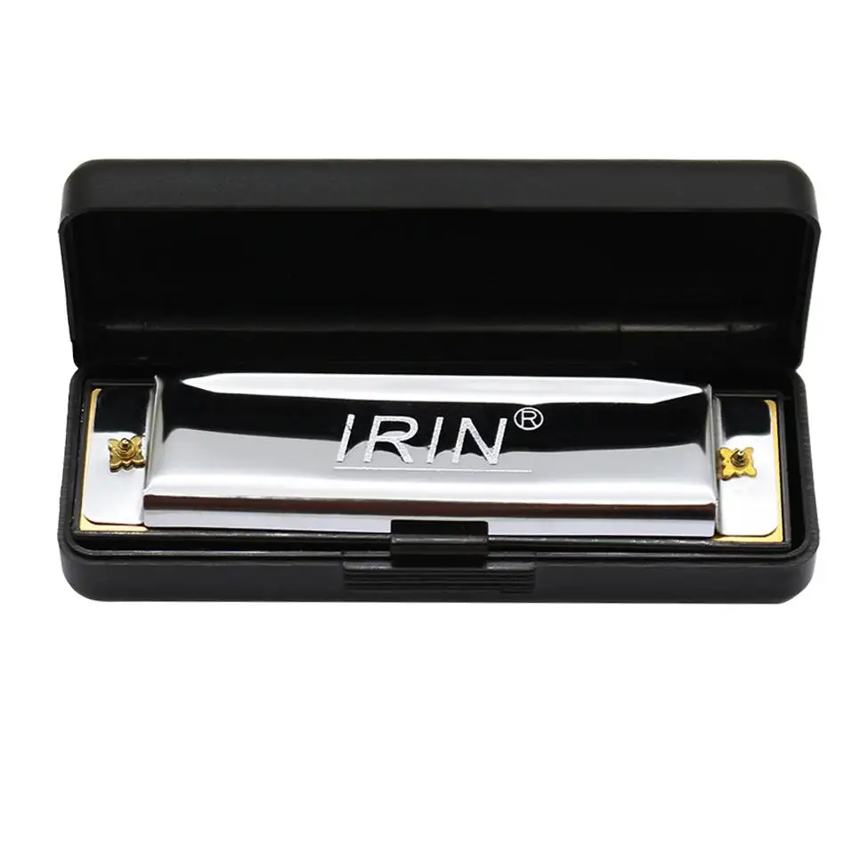 

IRIN 10 Holes 20 Tone C Key Harmonica Blues Jazz Rock Folk Music Musical Instrument Diatonic Harp