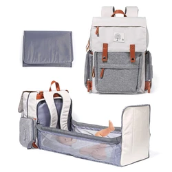 Sac à dos multifonction et pliable pour bébé, 41x32x10cm, poussette de couleur cousue, sac de maman étanche 