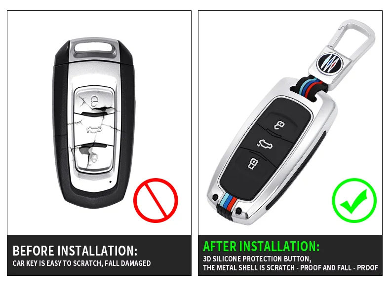 Metal Car Smart Key Case Cover Shell Fob For Geely Boyue Atlas NL3 Emgrand X7 EX7 EC7 GT GC9 Borui Coolray Protector Accessories - Hd2ce1d0610204ee88bb20bad253a8bbeU