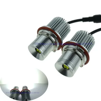 

1 Pair 40W LED Angel Eyes Marker Halo Ring Light Bulb Daytime Running Lights For BMW E39 E53 E60 E61 Super Bright