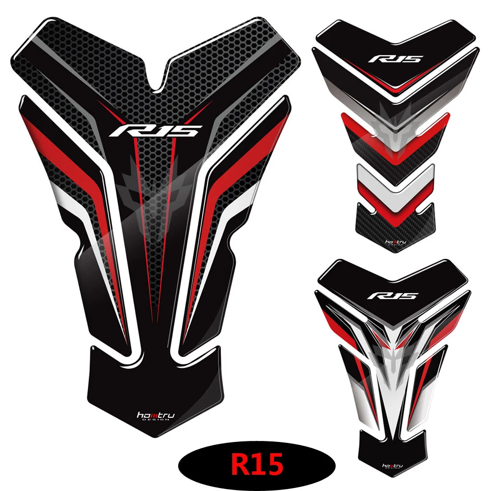 

3D резиновый защитный чехол для бака мотоцикла Yamaha YZF-R15 R15