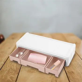 

1pc Desktop Storage Box Cosmetics Storage Box Drawer Type Storage Box for Home