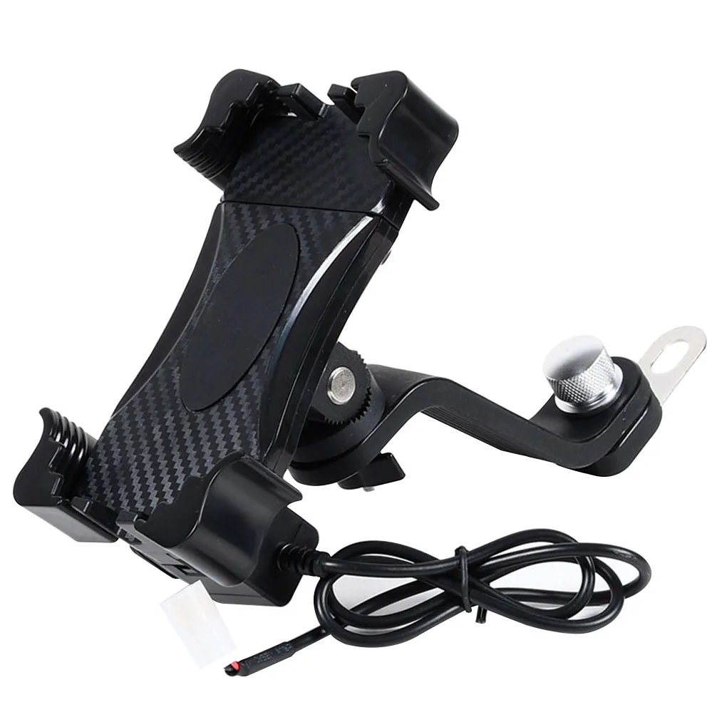 Cycling Mobile Phone Holder Bike Motorbike Handlebar Mounted Cell Phone Bracket Cradle