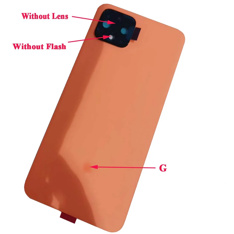 Аккумулятор Pixel4, стеклянная крышка, корпус, замена для Google Pixel 4 G020M G020I 5," смартфона(не для Pixel 4 XL