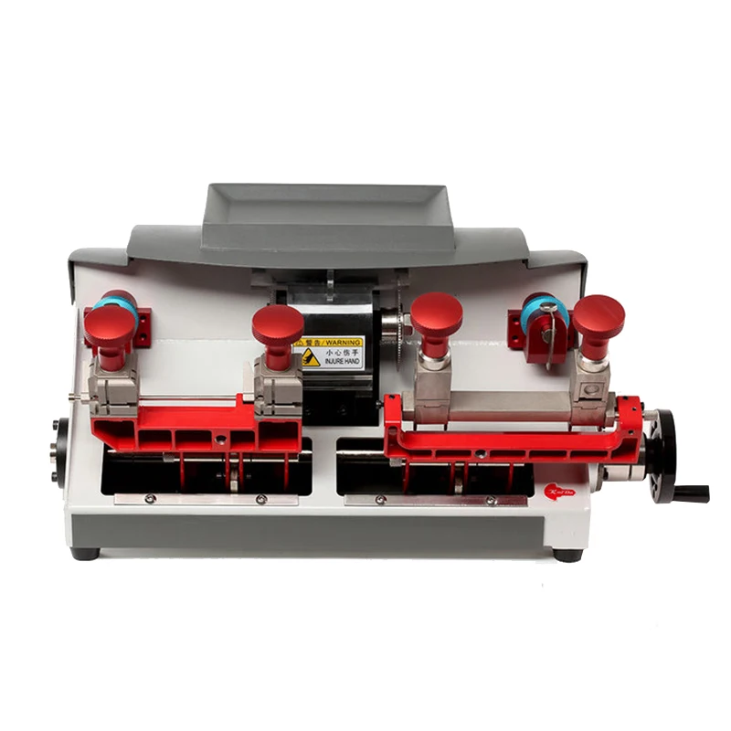 

Small key Duplicator High Precision Double Head Split Key Machine Portable Horizontal Key Machine Fine-tuning Motor Extra Long