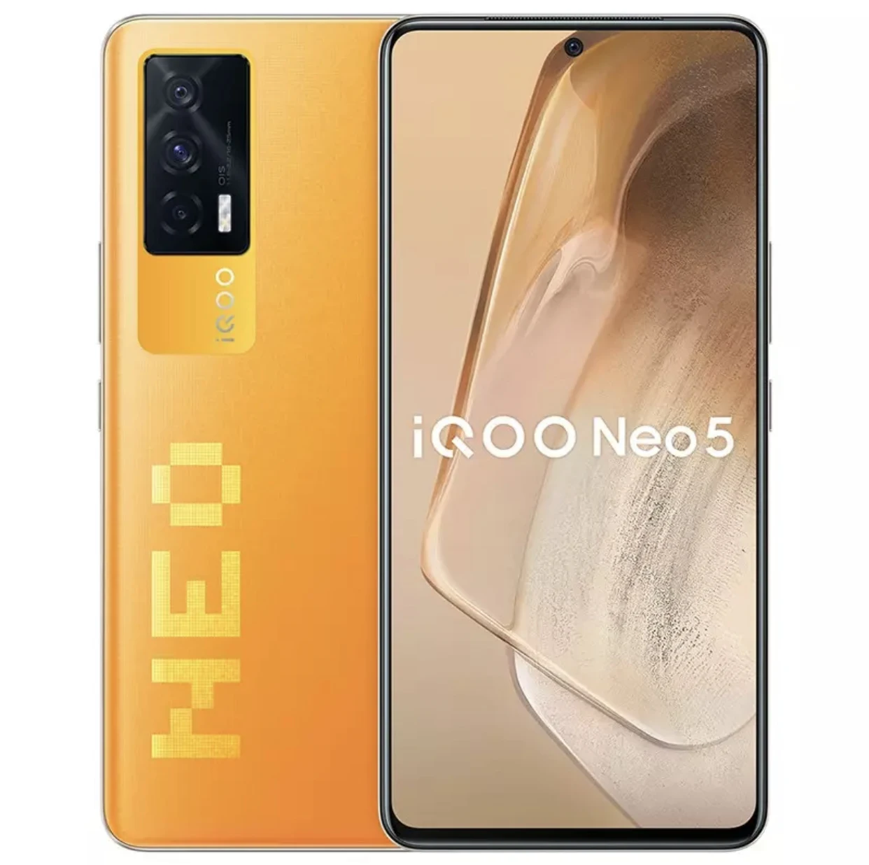 kingston 8gb ram Vivo IQOO Neo 5 5G Cellphone Snapdragon 870 120Hz 48MP rear camera 6.62" AMOLED 4400mAh battery 66W Android 11 Google Play NFC laptop ram