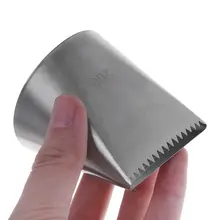 Кондитерские глазурные насадки для украшения торта трубопровод глазурь для украшения выпечки кремом Размер Наконечник Из Нержавеющей Стали DIY принадлежности для выпечки 72XF