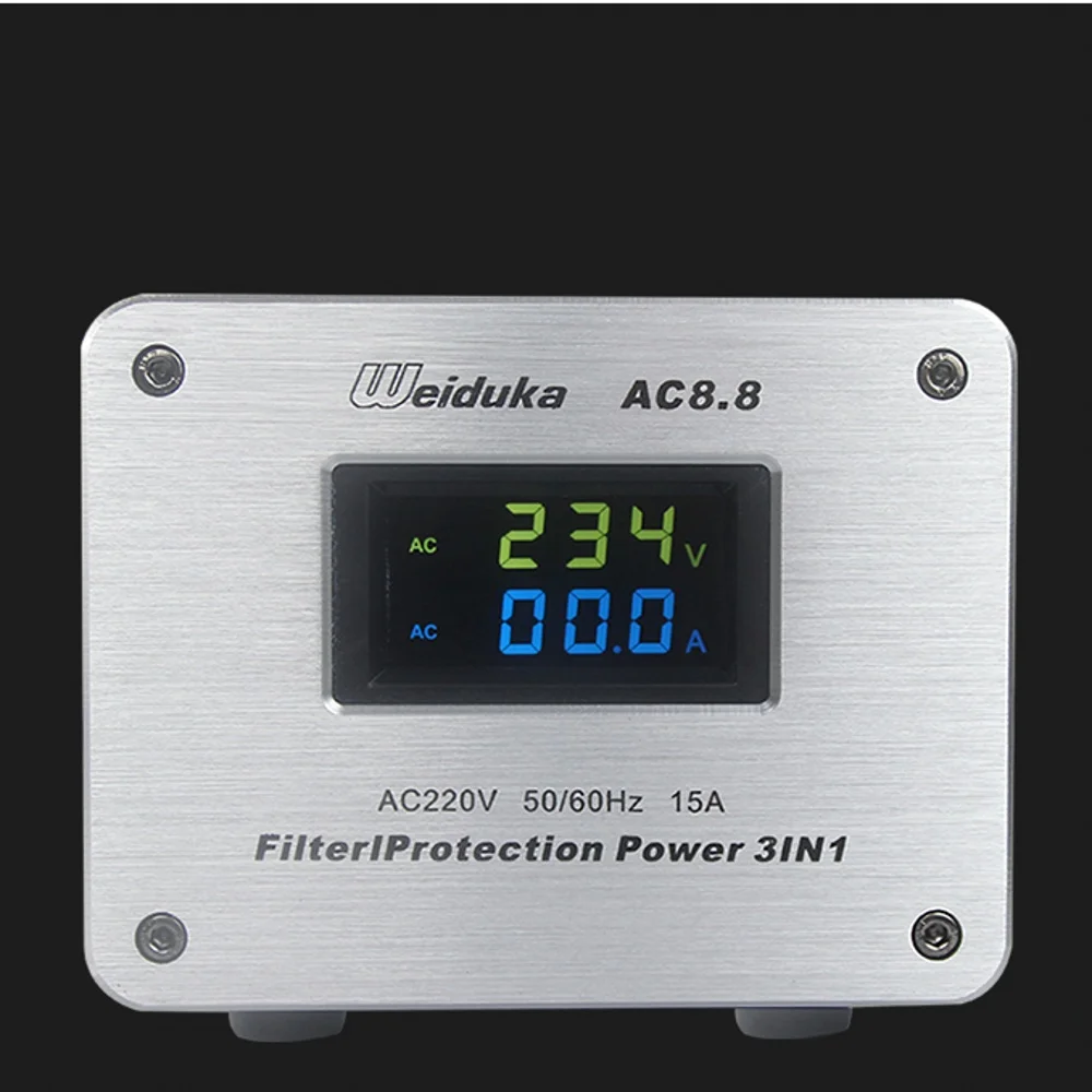 Weiduka AC8.8 3000 Вт 15A Расширенный аудио очиститель питания фильтр переменного тока розетка