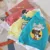 New Disney Baby Boy Girls Clothes Korean Children Cartoon Mickey Minnie Princess Sweaters Kids Tops Теплый поддельный пуловер из двух частей