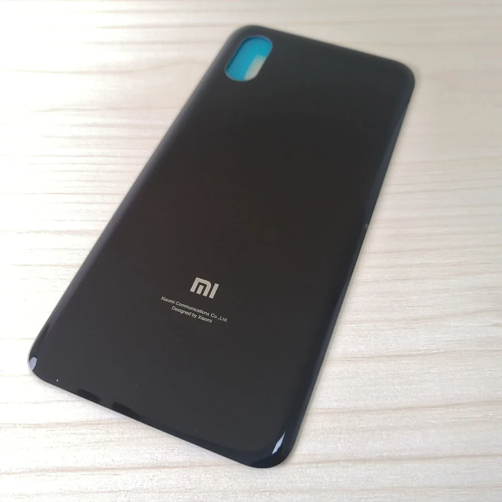 Чехол корпуса для Xiaomi mi 8 Pro/mi 8 Explorer батарея Дверь стекло задняя крышка мобильный телефон запасные части чехол - Цвет: Black for Mi 8Pro