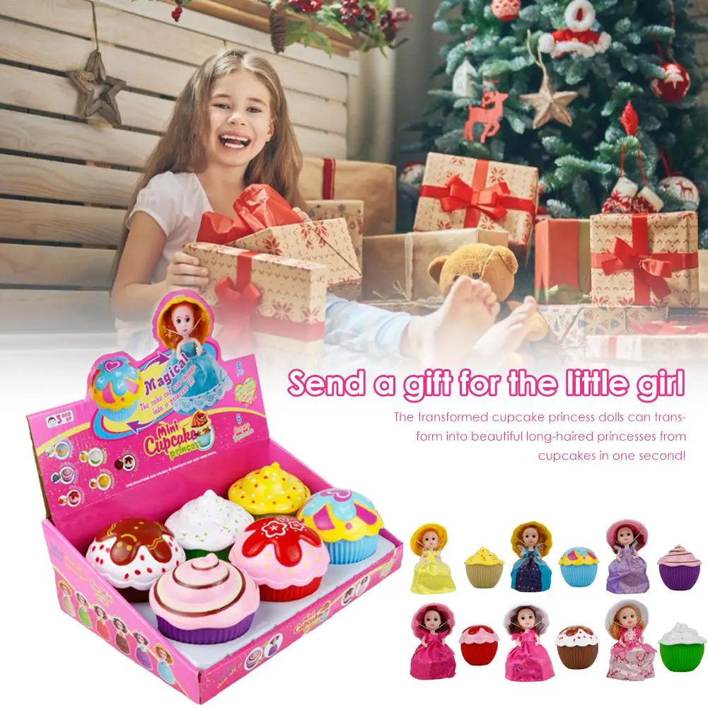 15 см кекс принцесса кукла Дети трансформируются ароматизированные красивые куклы сюрприз мультфильм новинка девочка подарок на день рождения