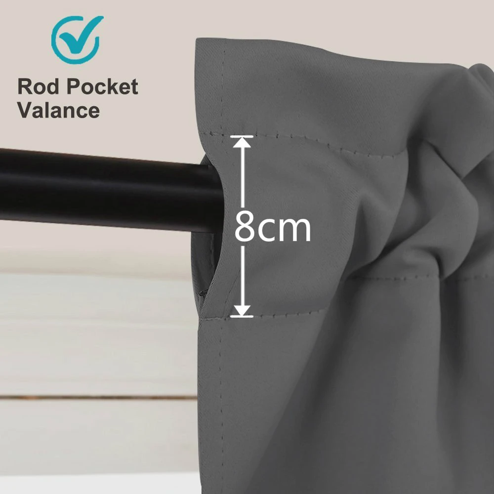 Затемняющие шторы и балдахины 4 шт. термоизоляция Современные стильные