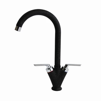 

Смеситель для кухни 1/2кер MIXLINE ML-GS08 (308) черный высок. излив