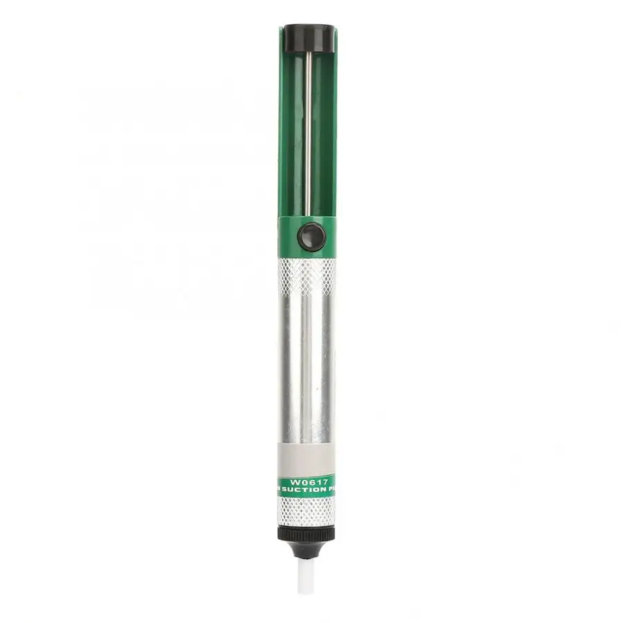 Aluminum Alloy Soldering Sucker Pen High Temperature Plastic Suction Nozzle Desoldering Sucker Desoldering Pump Pen