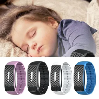 

Sonic Mosquito Repellent Bracelet For Adult Kids Outdoor Waterproof Ultrasonic Anti Fly Pest Insect Drive Wristband Watch Spot!
