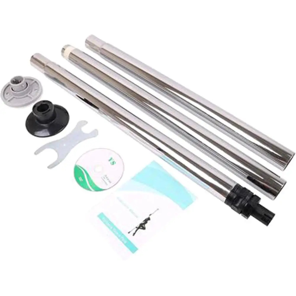 

Portable Stripper Exercise Fitness Acrylic Silver Decoration Doors Windows Quiet Creative Dance Pole Crafts Home