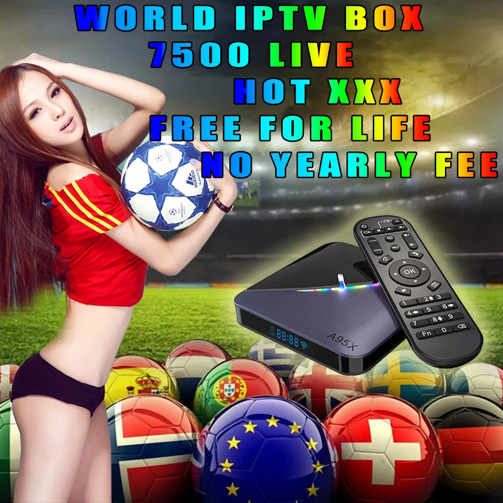 

World Iptv Box Android 8000+Live Android 9.0 Tv Box Free Sports Adult Xxx For Tv Box Ssmart Ssmart Tv Free For Life