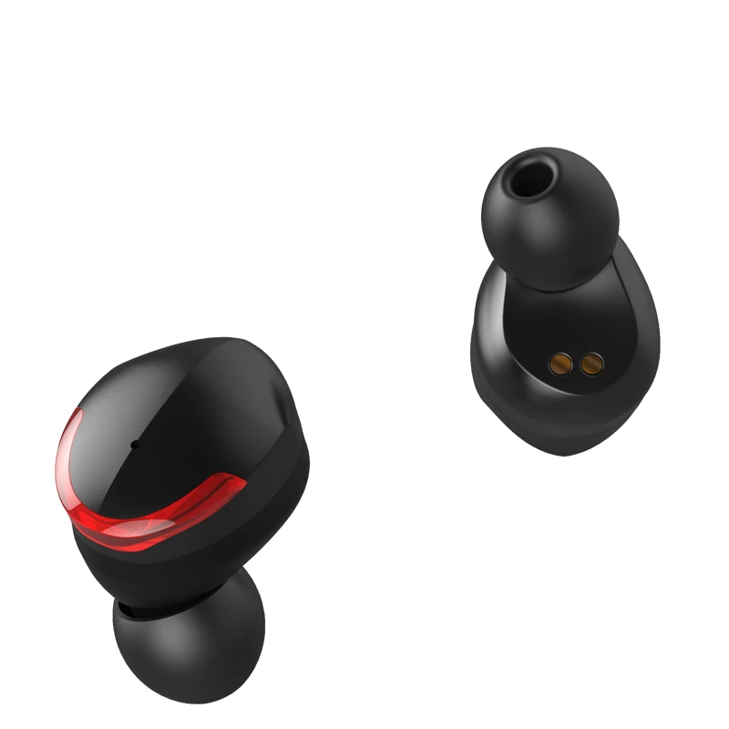 Новинка, мини TWS, Bluetooth 5,0, наушники, светодиодный индикатор, 2000 мА/ч, чехол для зарядки, микрофон, настоящая Беспроводная стереогарнитура