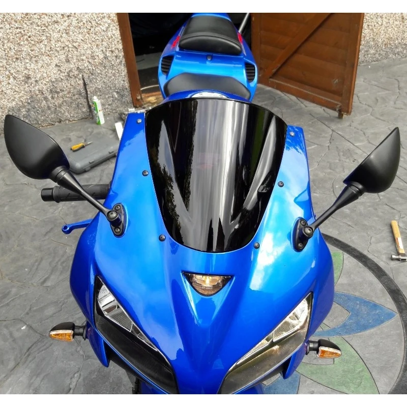 Ветровой экран для 2005 2006 Honda CBR600RR CBR 600 RR F5 ветрозащитные дефлекторы лобовое стекло 05 06 - Цвет: Dark Smoke